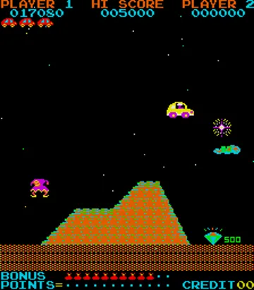 Jump Bug (bootleg) screen shot game playing